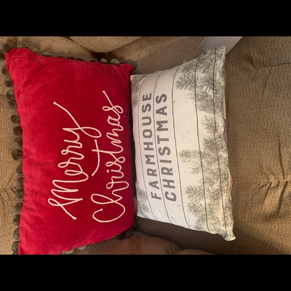 Primitives by Kathy Other - Set of two throw pillows Christmas theme